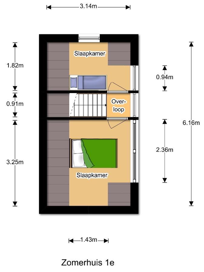 Beachhouse zomerhuis vakantiehuis Noordwijk Villa Buitenkant foto